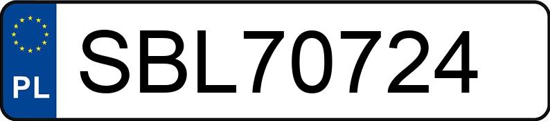 Numer rejestracyjny SBL 70724 posiada PEUGEOT 3008 - SBL70724 Numer rejestracyjny SBL 70724 posiada PEUGEOT 3008 - SBL70724