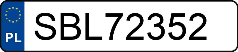 Numer rejestracyjny SBL 72352 posiada FORD Focus 2.0 MR`05 E4 Sport - SBL72352