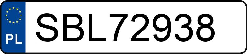 Numer rejestracyjny SBL 72938 posiada VOLKSWAGEN Golf IV 2.3 MR`97 GTI - SBL72938