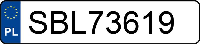 Numer rejestracyjny SBL 73619 posiada BMW 318I - SBL73619 Numer rejestracyjny SBL 73619 posiada BMW 318I - SBL73619