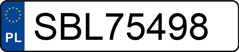 Numer rejestracyjny SBL 75498 posiada BMW 323I - SBL75498 Numer rejestracyjny SBL 75498 posiada BMW 323I - SBL75498