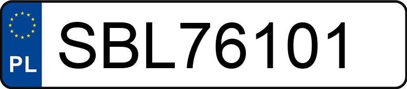 Numer rejestracyjny SBL 76101 posiada KIA CEED - SBL76101