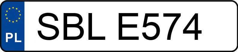 Registreringsnummeret SBL E574 har FIAT Seicento 1.1 Kat. MR`98 SX - SBLE574