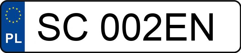 Numer rejestracyjny SC 002EN posiada PEUGEOT Boxer 330 2.0 BlueHDi MR`14 E6 3.0t L1H1 - SC002EN