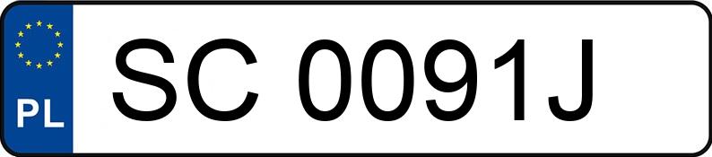 Numer rejestracyjny SC 0091J posiada NISSAN Note 1.4 MR`06 E4 I-Way - SC0091J