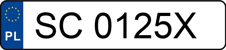 Numer rejestracyjny SC 0125X posiada WARTBURG 353 1.0 353W - SC0125X Numer rejestracyjny SC 0125X posiada WARTBURG 353 1.0 353W - SC0125X
