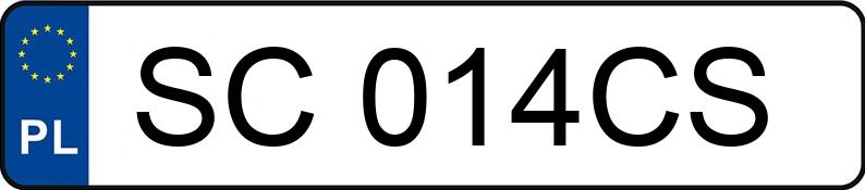 Numer rejestracyjny SC 014CS posiada FORD FIESTA - SC014CS Numer rejestracyjny SC 014CS posiada FORD FIESTA - SC014CS