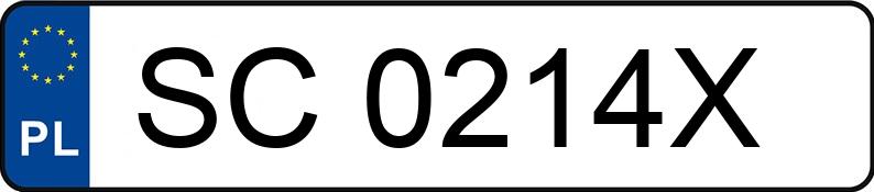 Numer rejestracyjny SC 0214X posiada RENAULT Megane III dCi MR`14 E5 Life Energy 110 - SC0214X