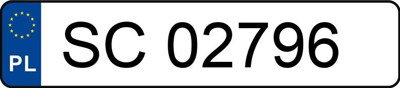 Numer rejestracyjny SC 02796 posiada FIAT SEICENTO VAN - SC02796