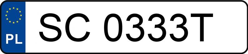 Numer rejestracyjny SC 0333T posiada DACIA Duster MR`14 E6 Blackshadow S&S - SC0333T Numer rejestracyjny SC 0333T posiada DACIA Duster MR`14 E6 Blackshadow S&S - SC0333T