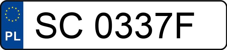 Numer rejestracyjny SC 0337F posiada RENAULT CLIO - SC0337F