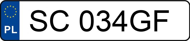 Registreringsnummeret SC 034GF har AUDI Q7 45 TDI MR`20 E6d 4J S line - SC034GF