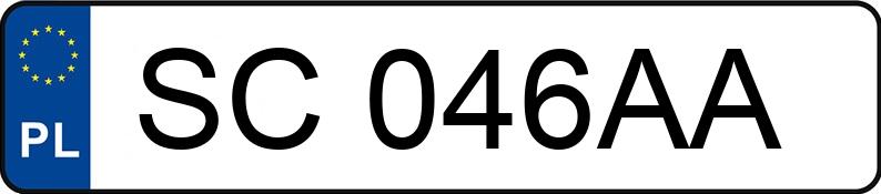 Numer rejestracyjny SC 046AA posiada WIELTON NS3K - SC046AA