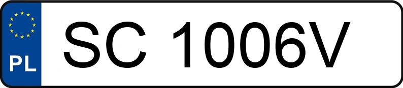 Numer rejestracyjny SC 1006V posiada MERCEDES-BENZ 307 D - SC1006V