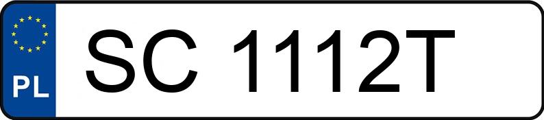 Numer rejestracyjny SC 1112T posiada AUDI Q2 - SC1112T