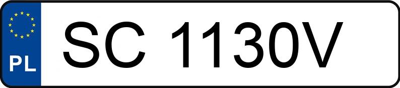 Numer rejestracyjny SC 1130V posiada SKODA OCTAVIA - SC1130V