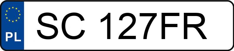 Numer rejestracyjny SC 127FR posiada CITROEN C5 AIRCROSS - SC127FR Numer rejestracyjny SC 127FR posiada CITROEN C5 AIRCROSS - SC127FR