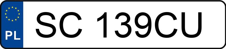 Numer rejestracyjny SC 139CU posiada DAIMLERCHRYSLER 211 - SC139CU