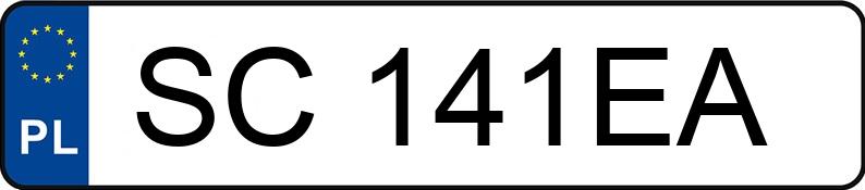 Numer rejestracyjny SC 141EA posiada MERCEDES-BENZ A 200 CDI - SC141EA