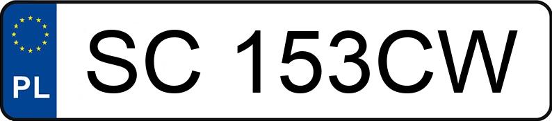 Numer rejestracyjny SC 153CW posiada HONDA Civic 1.4 MR`01 E3 Sport - SC153CW