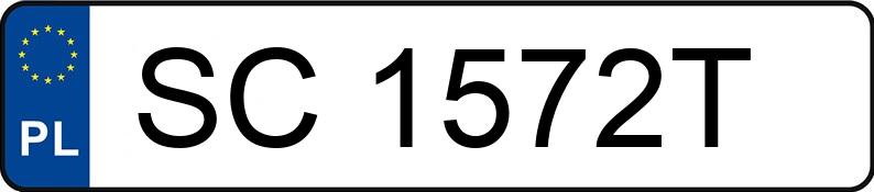 Numer rejestracyjny SC 1572T posiada SKODA OCTAVIA - SC1572T