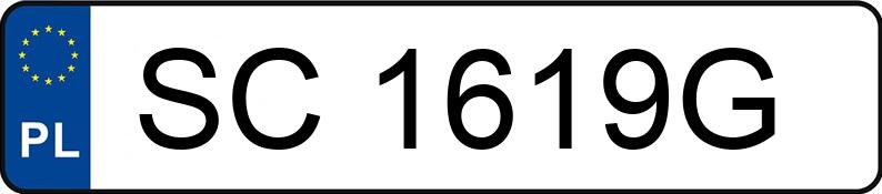 Numer rejestracyjny SC 1619G posiada VOLKSWAGEN Golf III 1.4i Kat. MR`91 GT - SC1619G Numer rejestracyjny SC 1619G posiada VOLKSWAGEN Golf III 1.4i Kat. MR`91 GT - SC1619G