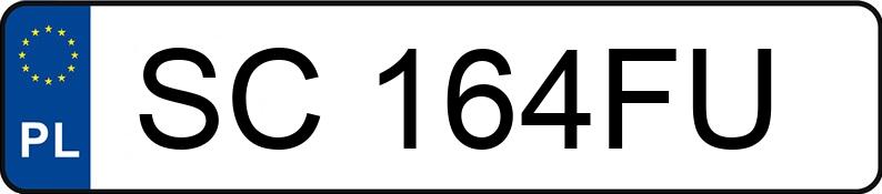 Il numero di registrazione SC 164FU ha BESTUNE B70 MR`25 E6 Business - SC164FU