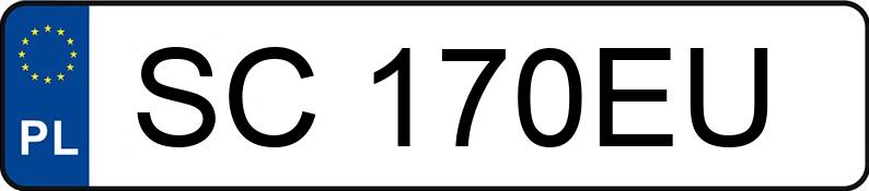 Numer rejestracyjny SC 170EU posiada OPEL Meriva MR`10 E5 Enjoy - SC170EU