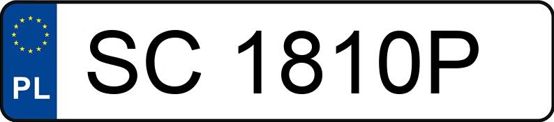 Numer rejestracyjny SC 1810P posiada OPEL INSIGNIA SPORTS TOURER - SC1810P