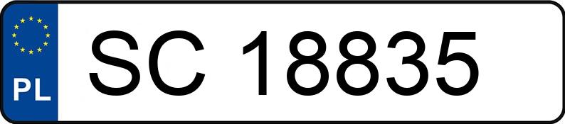 Numer rejestracyjny SC 18835 posiada FSO-WARSZAWA POLONEZ - SC18835 Numer rejestracyjny SC 18835 posiada FSO-WARSZAWA POLONEZ - SC18835