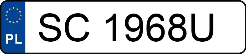 Numer rejestracyjny SC 1968U posiada TOYOTA RAV 4 2.2 D-4D MR`06 E4 X 4x4 - SC1968U