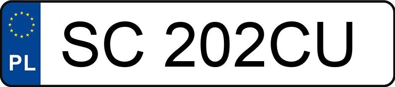 Registreringsnummeret SC 202CU har BMW X3 MR`22 E6d G01 xDrive20i - SC202CU