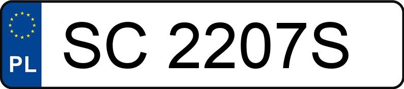 Numer rejestracyjny SC 2207S posiada OPEL Corsa E 1.4 MR`14 E6 Cosmo - SC2207S