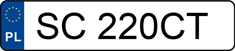 Numer rejestracyjny SC 220CT posiada MERCEDES-BENZ GLB 180 d MR`23 E6d X247 GLB 180 d MR`23 E6d X247 - SC220CT