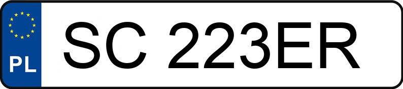 Numer rejestracyjny SC 223ER posiada FORD EXPLORER - SC223ER Numer rejestracyjny SC 223ER posiada FORD EXPLORER - SC223ER