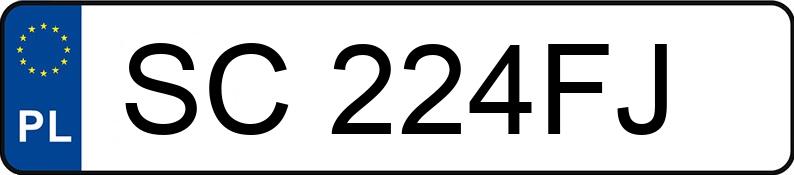 Numer rejestracyjny SC 224FJ posiada MAZDA CX-3 - SC224FJ