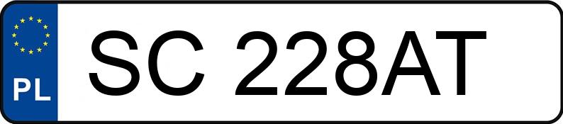 Registreringsnummeret SC 228AT har ALFA ROMEO 159 SPORTWAGON - SC228AT