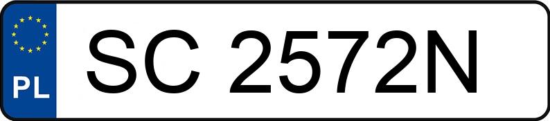 Numer rejestracyjny SC 2572N posiada BMW 530D - SC2572N