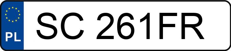 Numer rejestracyjny SC 261FR posiada BMW 320D XDRIVE - SC261FR Numer rejestracyjny SC 261FR posiada BMW 320D XDRIVE - SC261FR