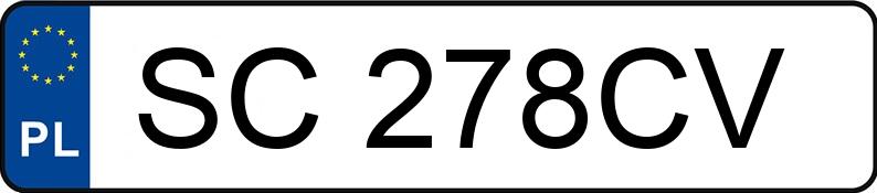 Numer rejestracyjny SC 278CV posiada RENAULT/IZOTERMY TIM MASTER - SC278CV