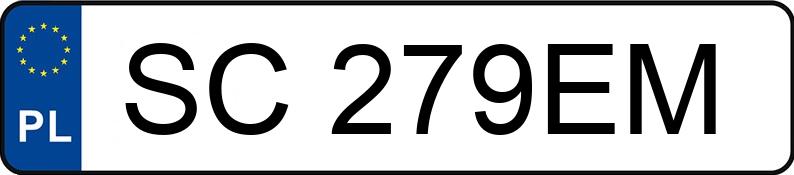 Numer rejestracyjny SC 279EM posiada NISSAN MICRA - SC279EM Numer rejestracyjny SC 279EM posiada NISSAN MICRA - SC279EM