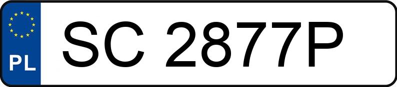 Numer rejestracyjny SC 2877P posiada PEUGEOT 206 1.4 MR`03 E3 Mistral - SC2877P