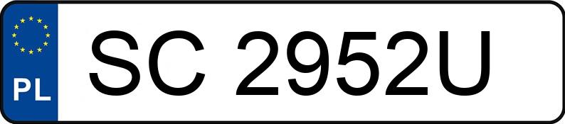 Numer rejestracyjny SC 2952U posiada MITSUBISHI ASX - SC2952U Numer rejestracyjny SC 2952U posiada MITSUBISHI ASX - SC2952U