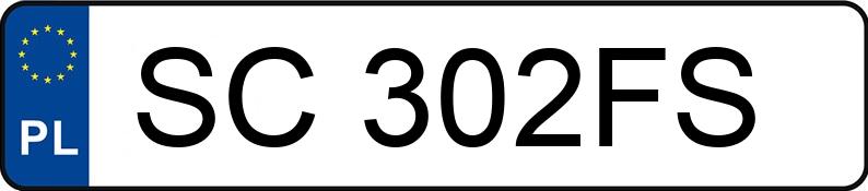 Numer rejestracyjny SC 302FS posiada VOLKSWAGEN TAYRON - SC302FS