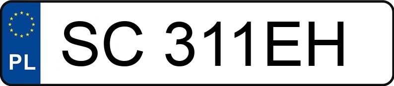 Numer rejestracyjny SC 311EH posiada OPEL Insignia 1.6 CDTI MR`14 E6 Insignia S&S - SC311EH