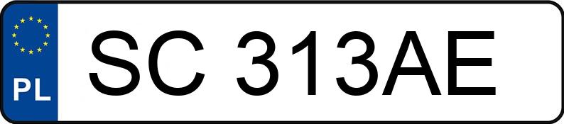 Numer rejestracyjny SC 313AE posiada BMW X5 XDRIVE 30D - SC313AE