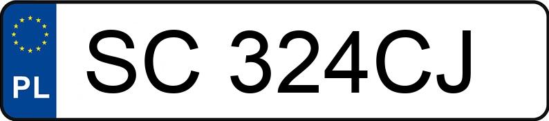 Numer rejestracyjny SC 324CJ posiada SCANIA P450 N323 - SC324CJ
