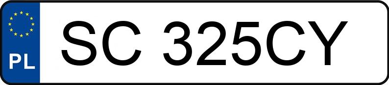 Die Registrierungsnummer SC 325CY hat MERCEDES-BENZ C 63 AMG MR`18 E6 205 C 63 AMG MR`18 E6 205 - SC325CY