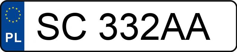 Numer rejestracyjny SC 332AA posiada AUDI A4 35 TFSI MR`20 E6d B9 S line - SC332AA