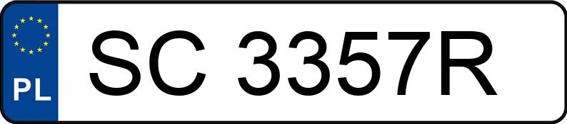 Numer rejestracyjny SC 3357R posiada ALFA ROMEO 156 - SC3357R